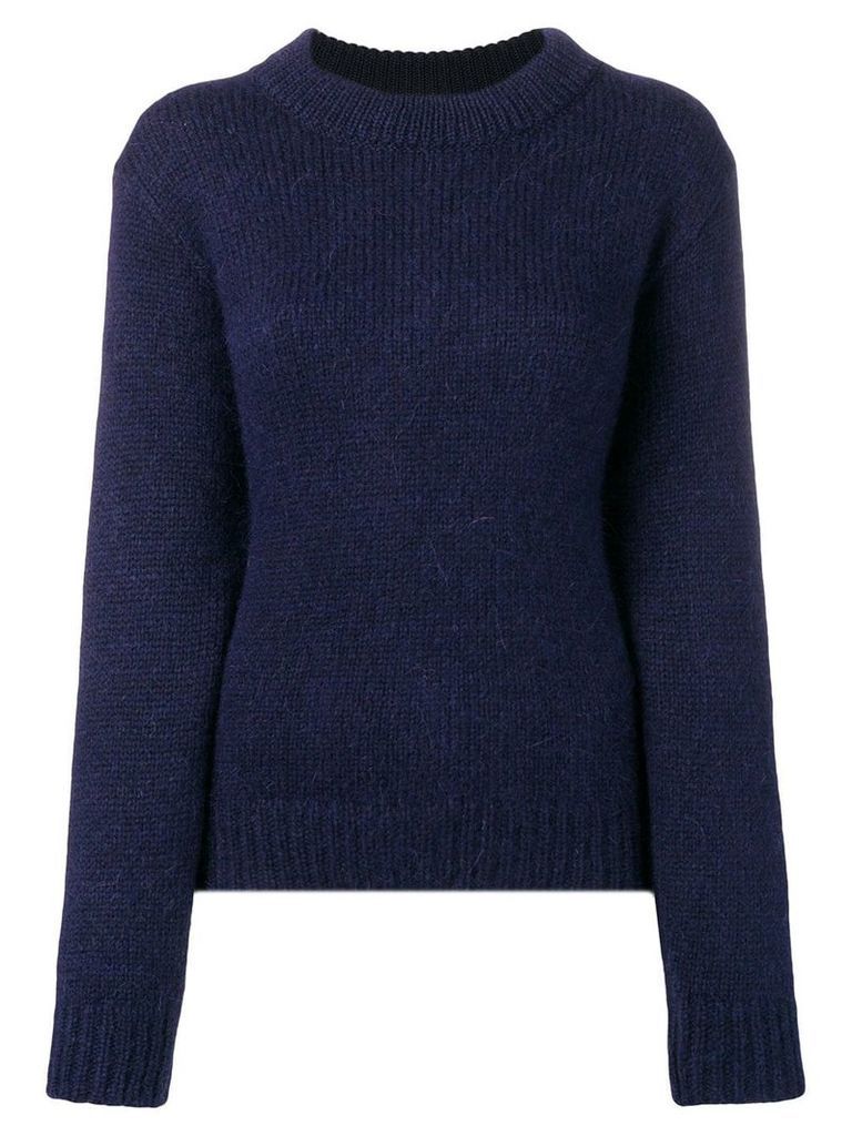 Stephan Schneider slicked sweater - Blue