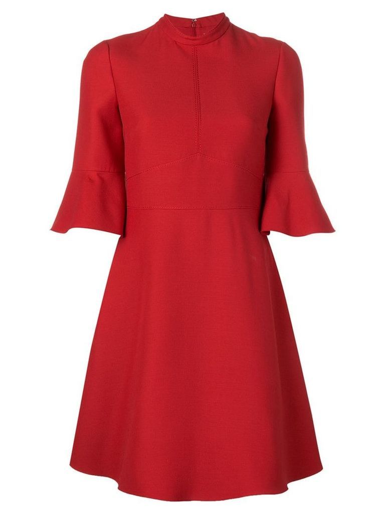 Valentino crepe couture dress - Red