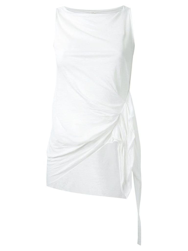 Forme D'expression 'Pleated' tank top - White