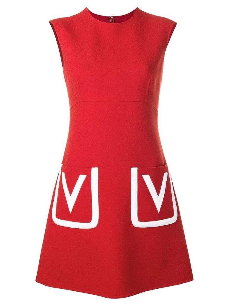 Valentino V A-line dress - Red