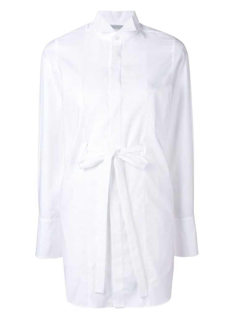 Stella McCartney belted shirt dress - White