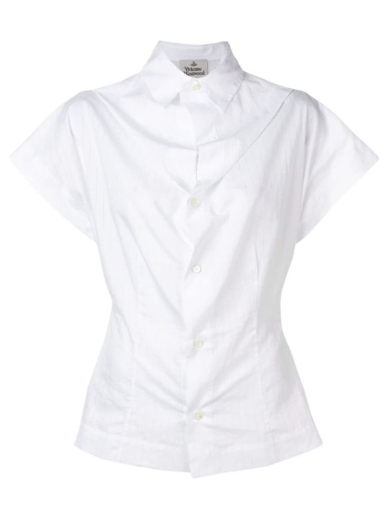 Vivienne Westwood short-sleeve fitted shirt - White
