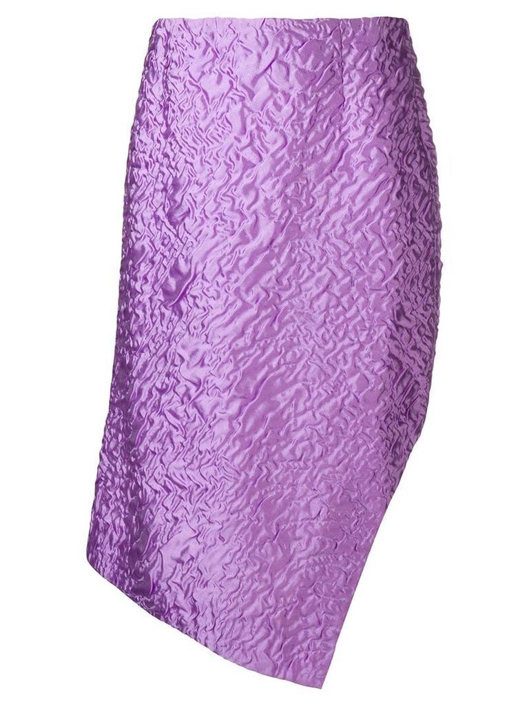 Aalto textured handkerchief skirt - PURPLE