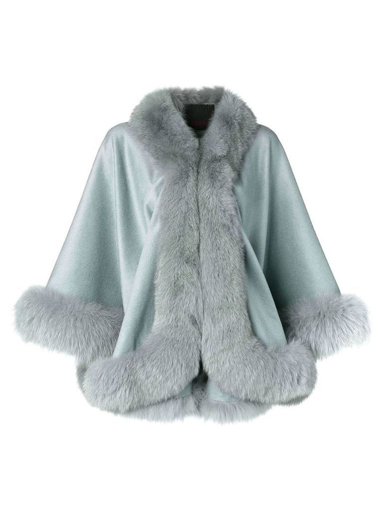 Liska cashmere flared coat - Grey