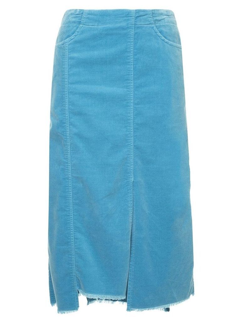 08Sircus midi straight skirt - Blue