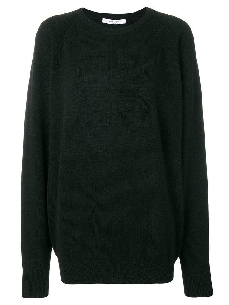 Givenchy basic logo jumper - Black