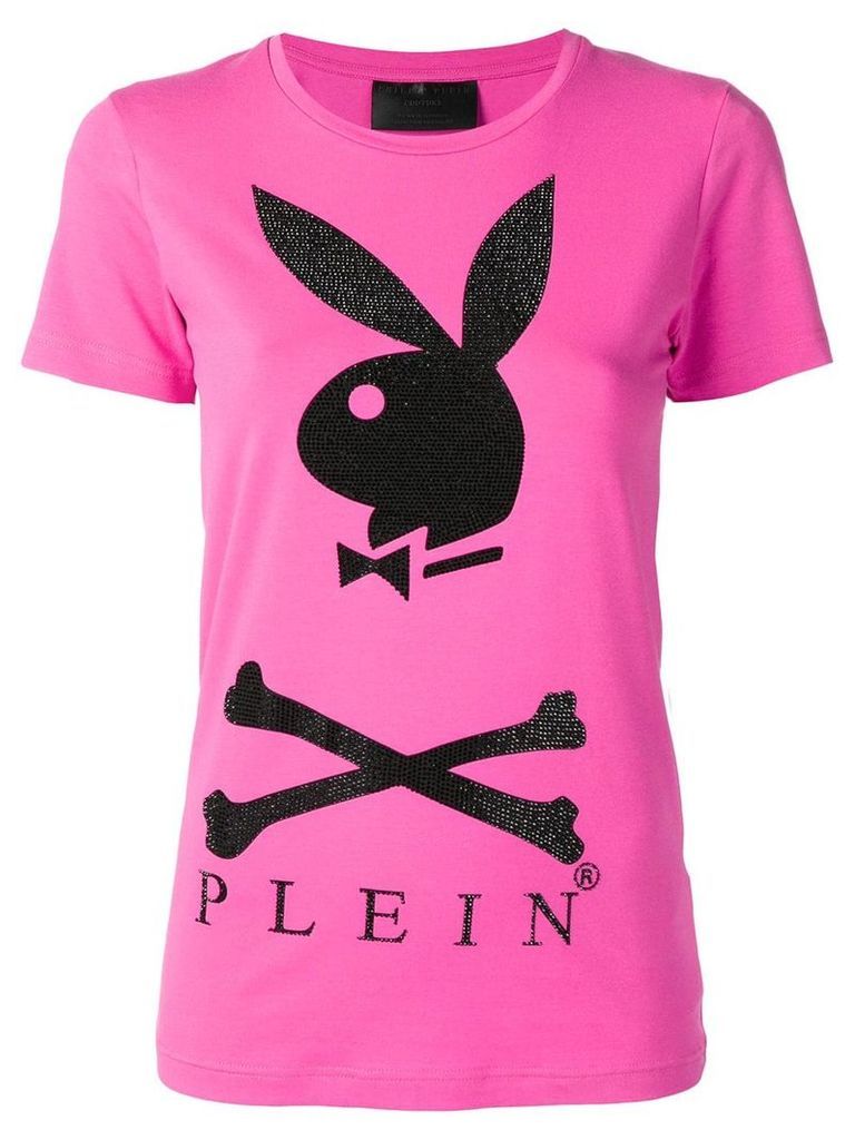 Philipp Plein 'Playboy x Plein' T-shirt - PINK
