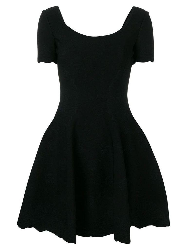 Alexander McQueen fit-and-flare dress - Black