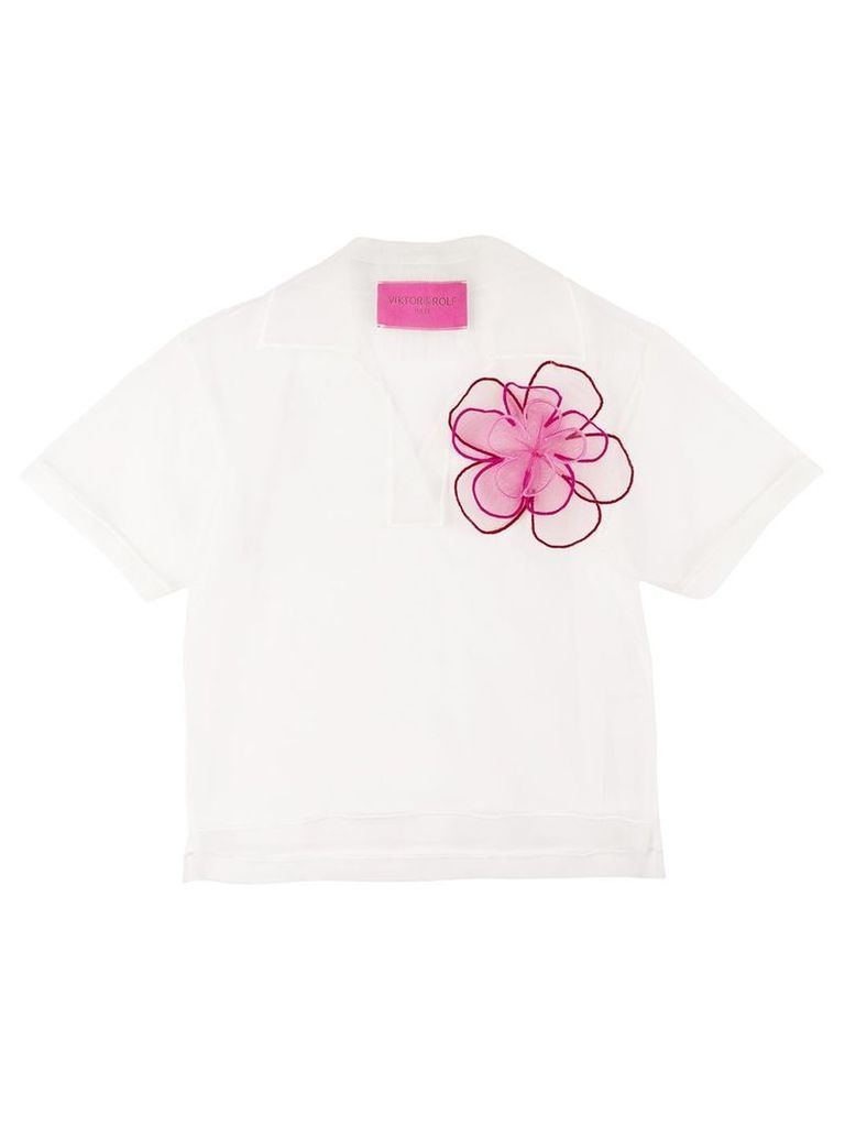 Viktor & Rolf Not Just A Polo polo shirt - White