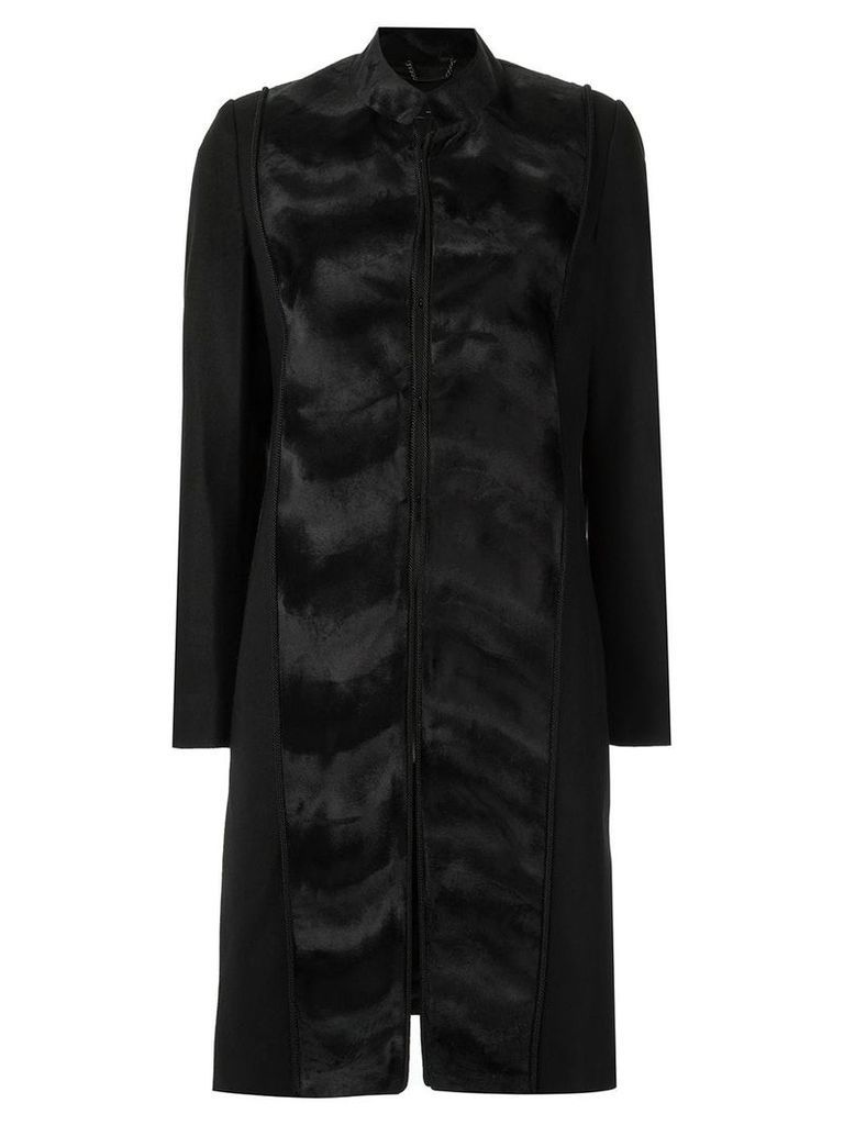 Tufi Duek panelled coat - Black