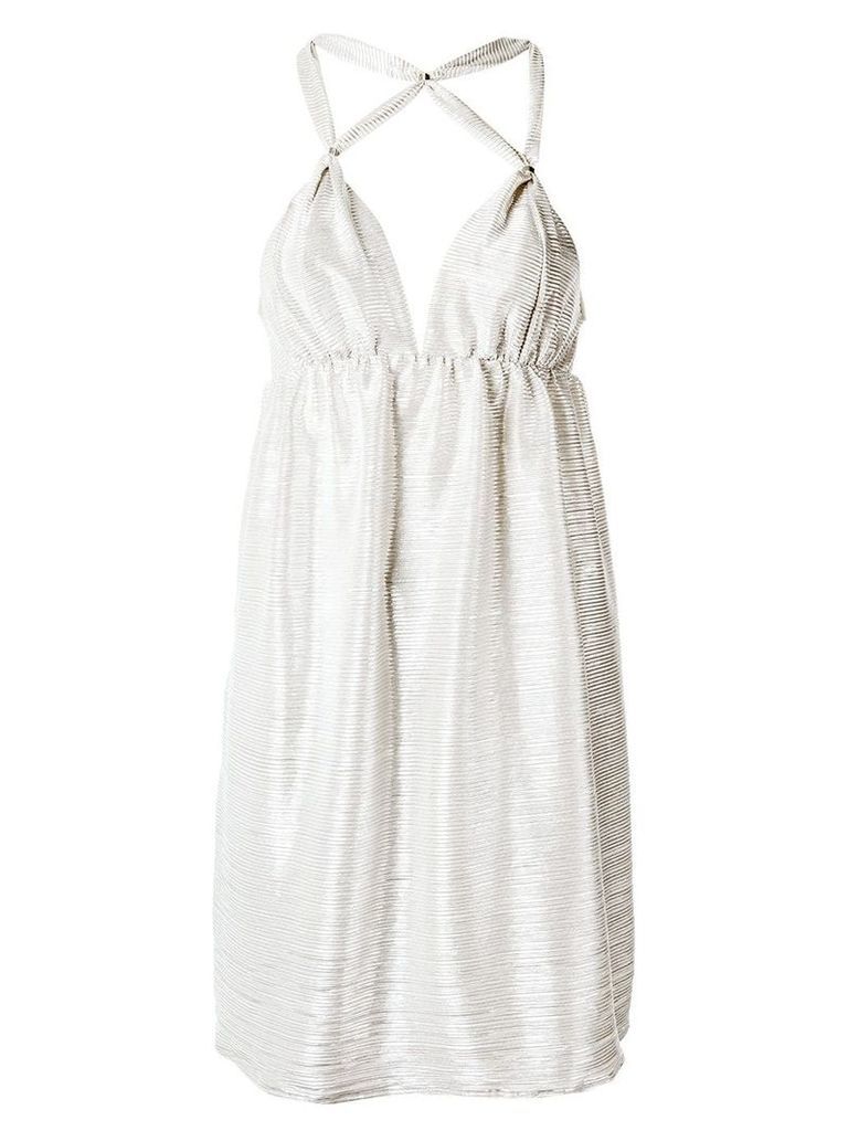 Tufi Duek strappy dress - White