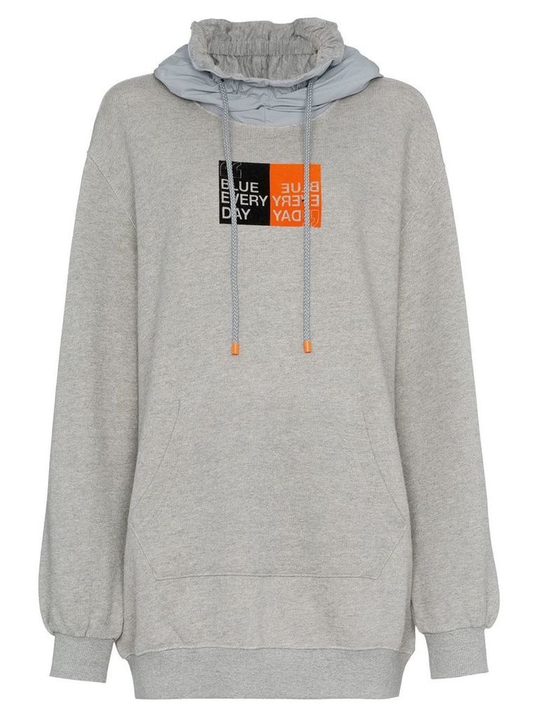 SJYP training hoodie - Grey
