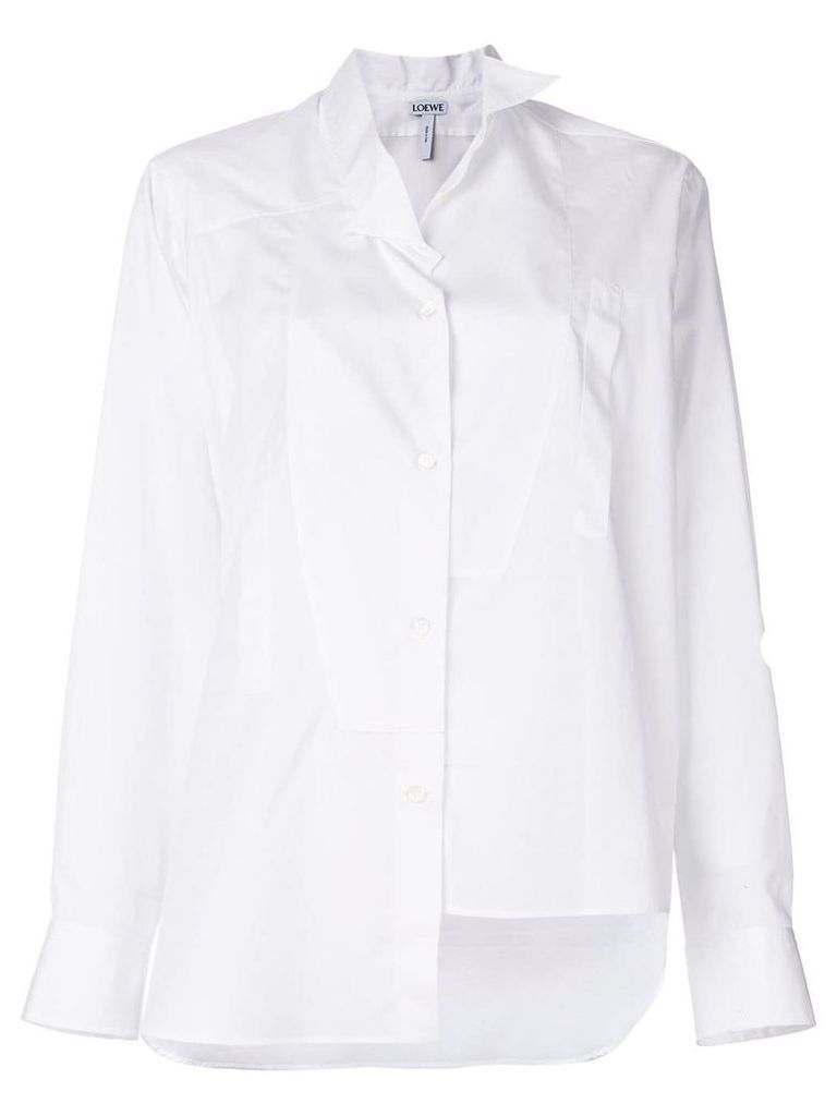 Loewe asymmetric shirt - White
