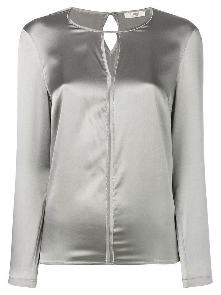 Peserico silk blouse - Grey