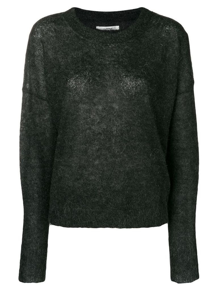Isabel Marant Étoile boxy fine-knit sweater - Black