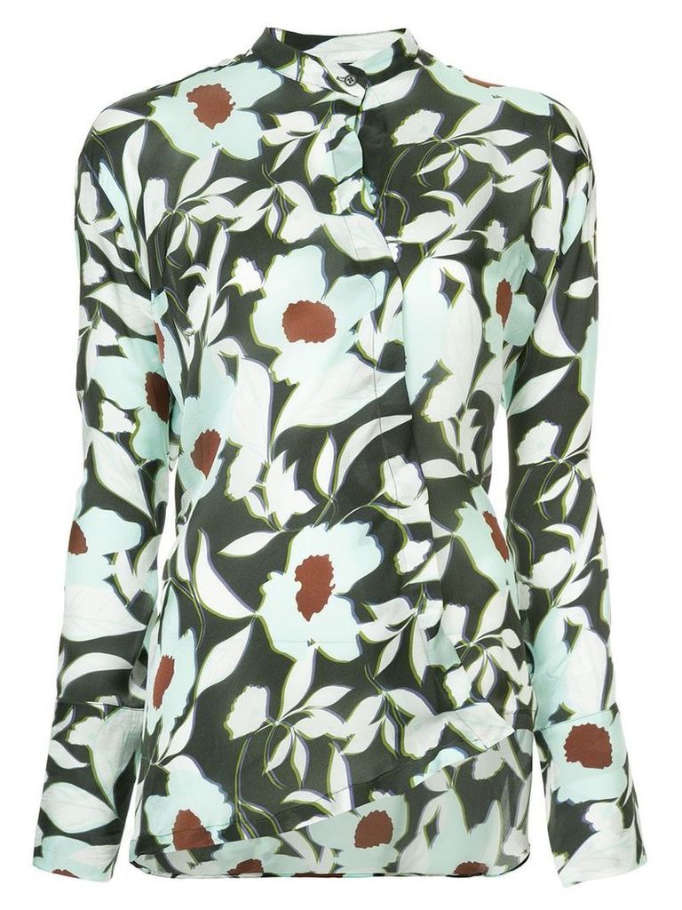 Christian Wijnants floral print shirt - Multicolour