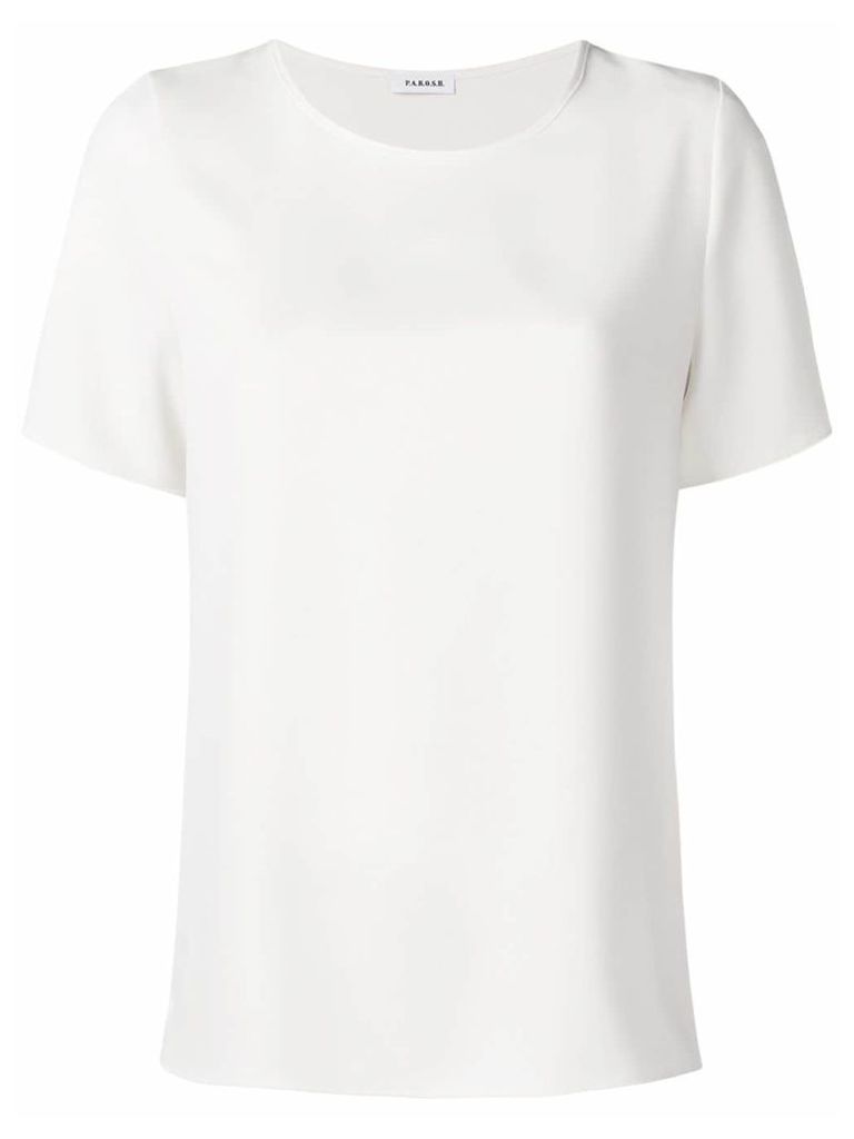 P.A.R.O.S.H. plain blouse - Neutrals