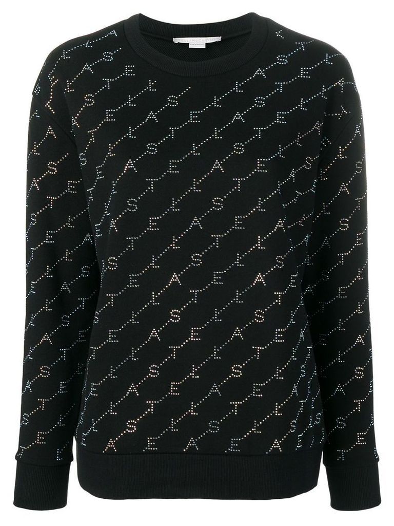 Stella McCartney logo sweatshirt - Black