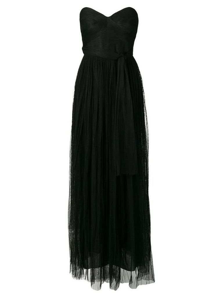 Maria Lucia Hohan tulle bustier dress - Black
