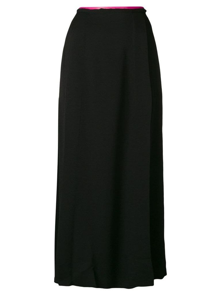 Marni long pleated skirt - Black