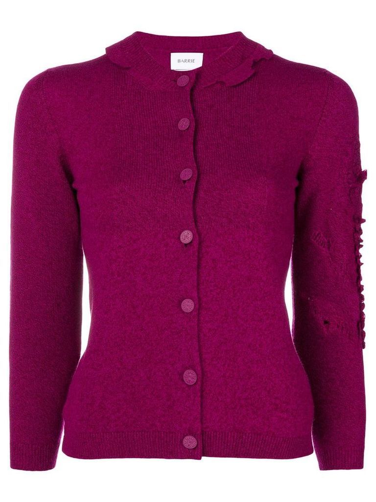 Barrie Bright Side cashmere cardigan - PINK