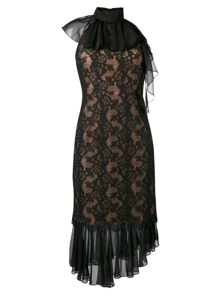 Three Floor Ruffella dress - Black