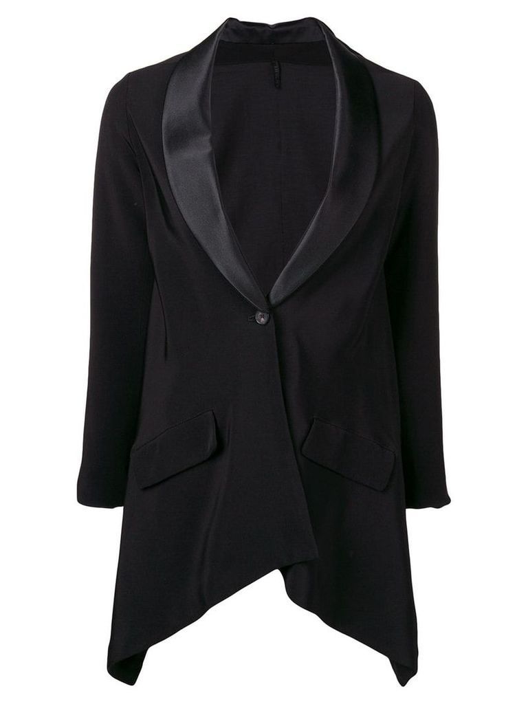 Unravel Project asymmetric blazer - Black