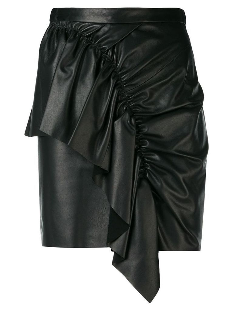 Isabel Marant Nela leather skirt - Black