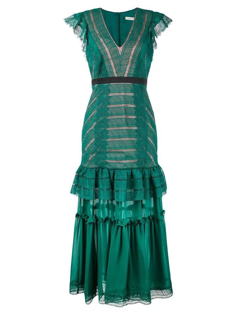 Three Floor Riverside dress - Green