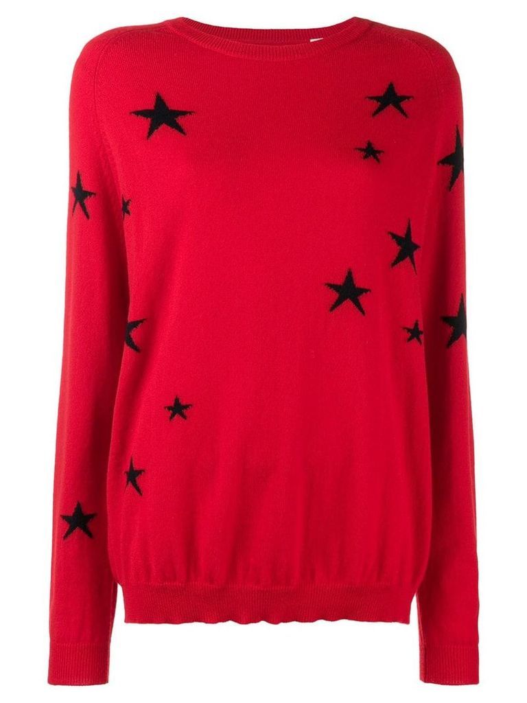 Chinti & Parker star embroidered sweater