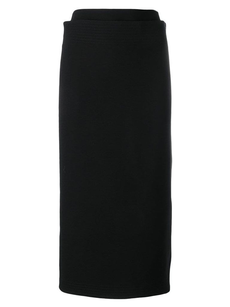 Victoria Beckham multistitch pencil skirt - Black