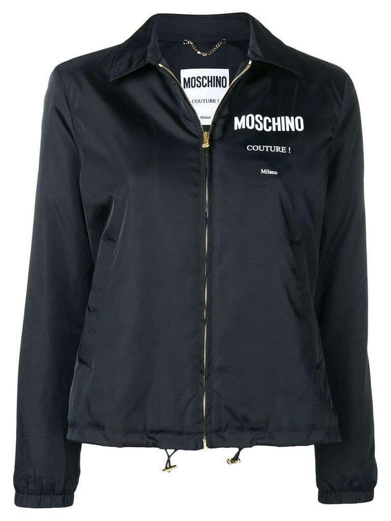 Moschino Couture! zipped jacket - Black