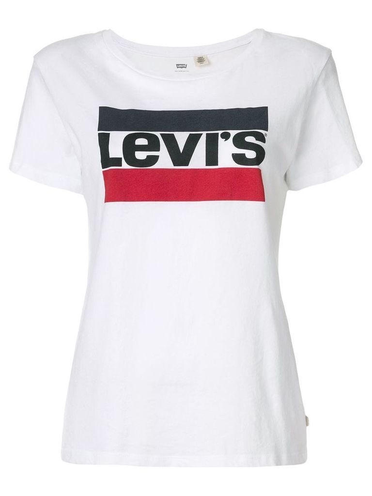 Levi's logo print T-shirt - White