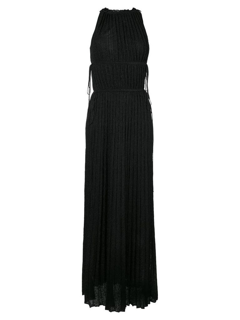 M Missoni pleated maxi dress - Black
