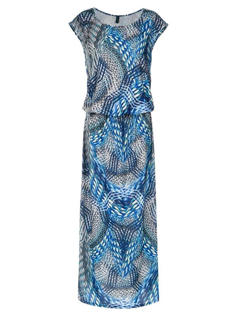 Lygia & Nanny Vinales printed maxi dress - Blue