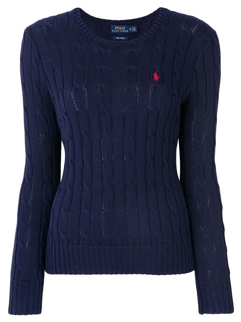 Polo Ralph Lauren cable knit jumper - Blue