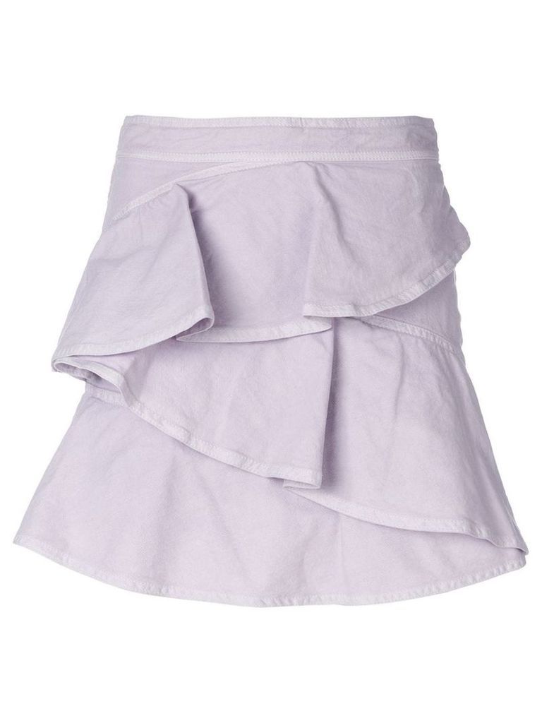 Isabel Marant Étoile shirt ruffled skirt - PINK
