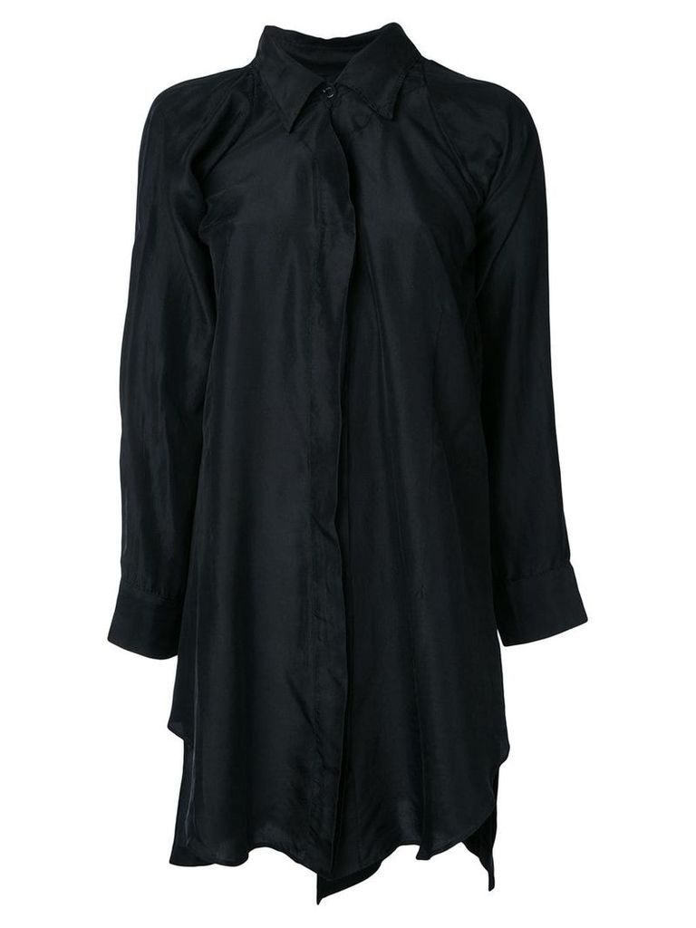 Unravel Project shirt dress - Black