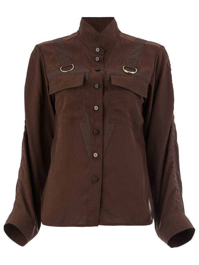 Chloé saharienne blouse - Brown