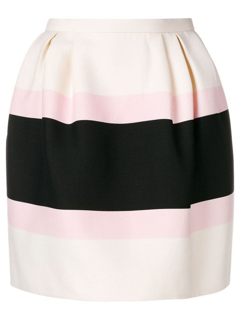 Valentino colour block skirt - Black