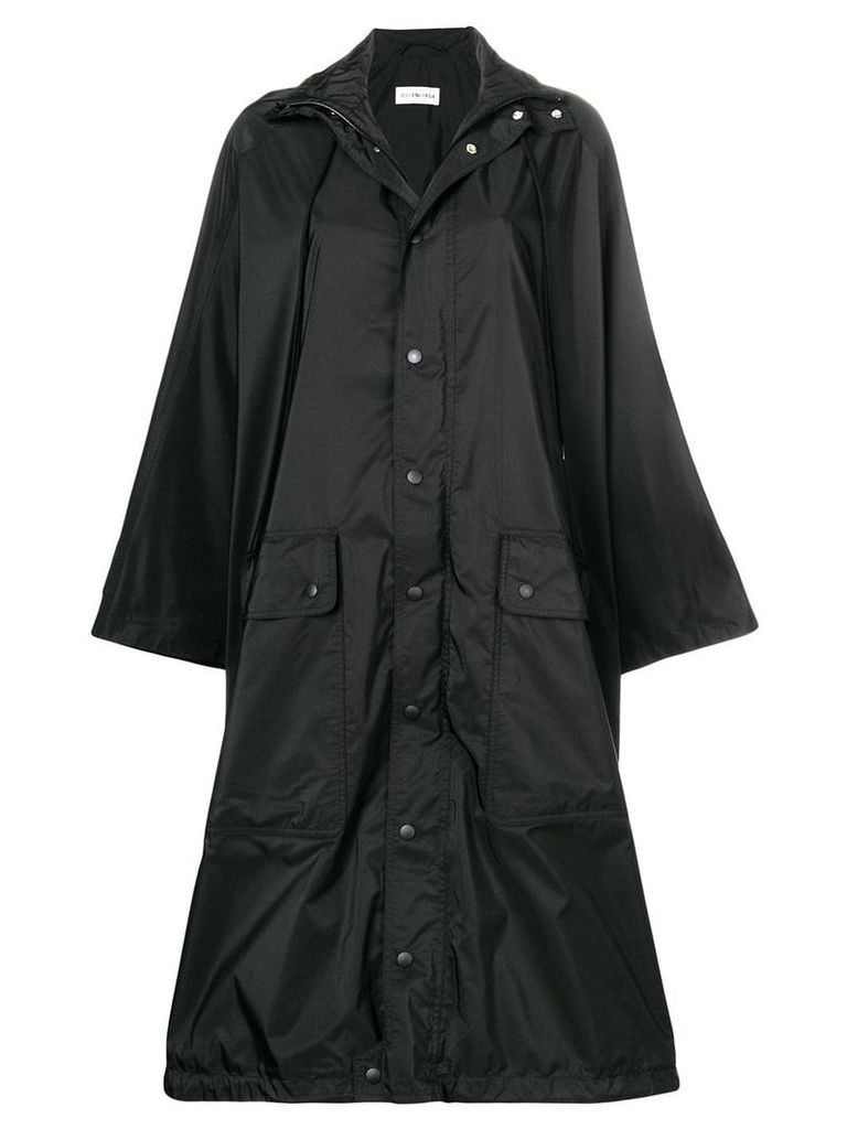 Balenciaga Opera raincoat - Black