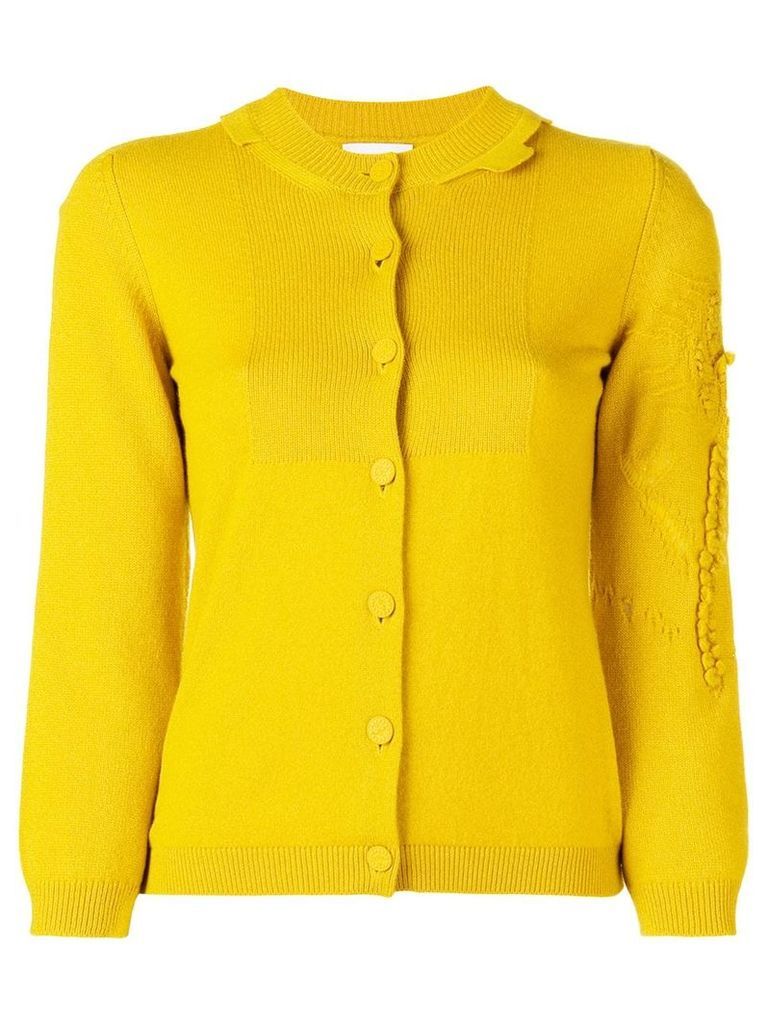 Barrie Bright Side cashmere cardigan - Yellow
