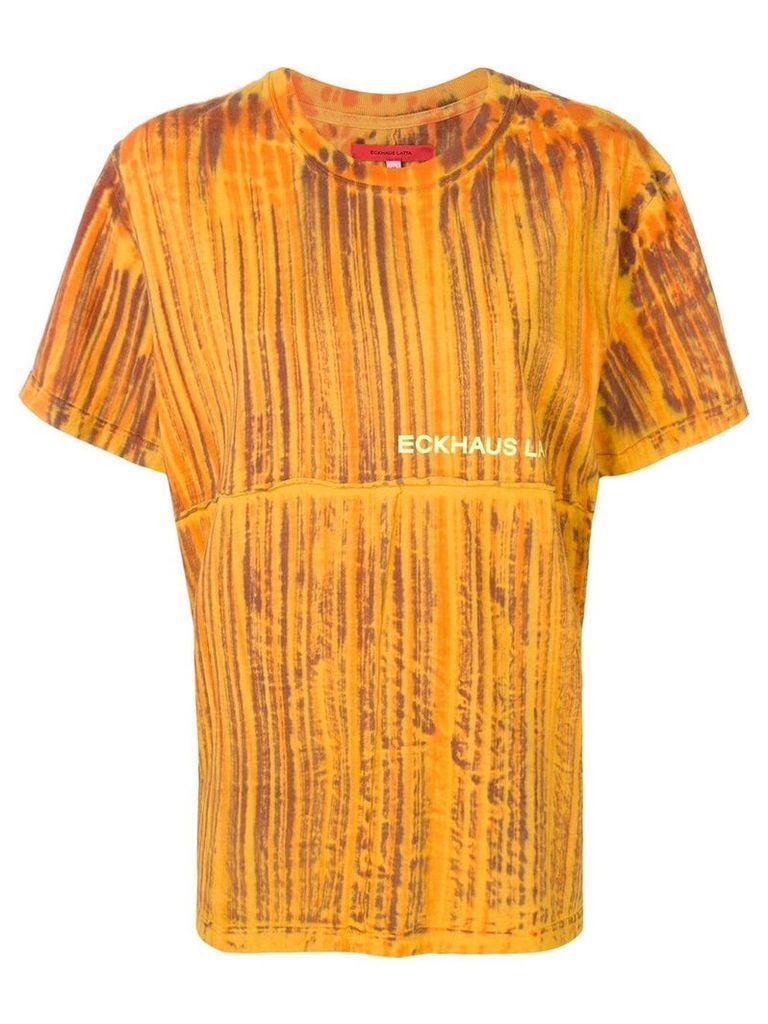 Eckhaus Latta oversized T-shirt - Orange