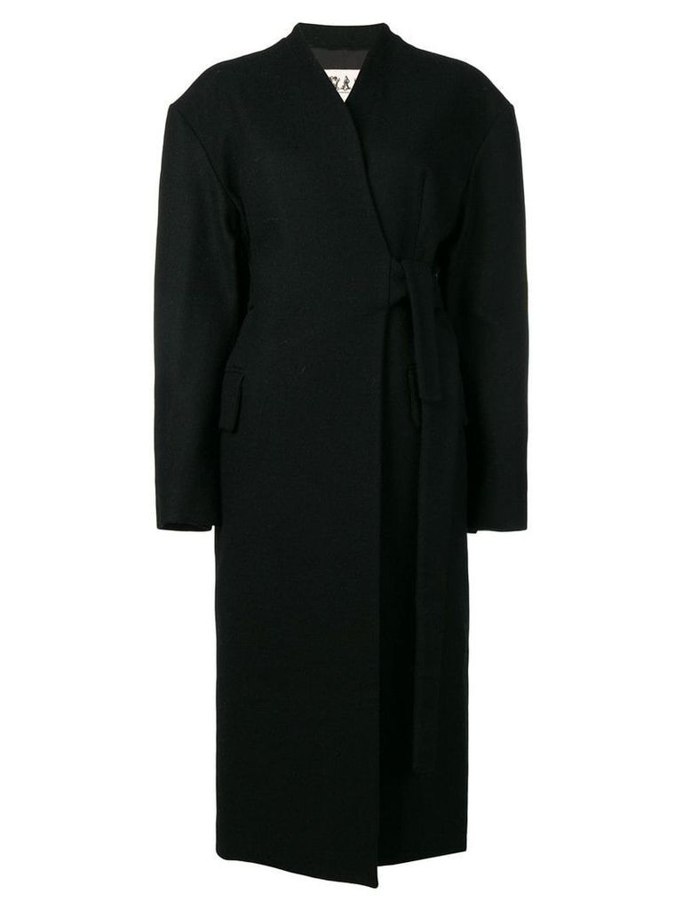 A.W.A.K.E. Mode longline coat - Black