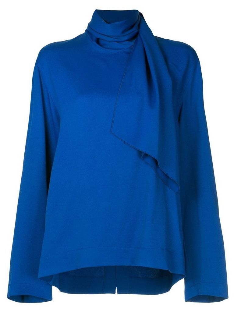 Joseph scarf neckline blouse - Blue