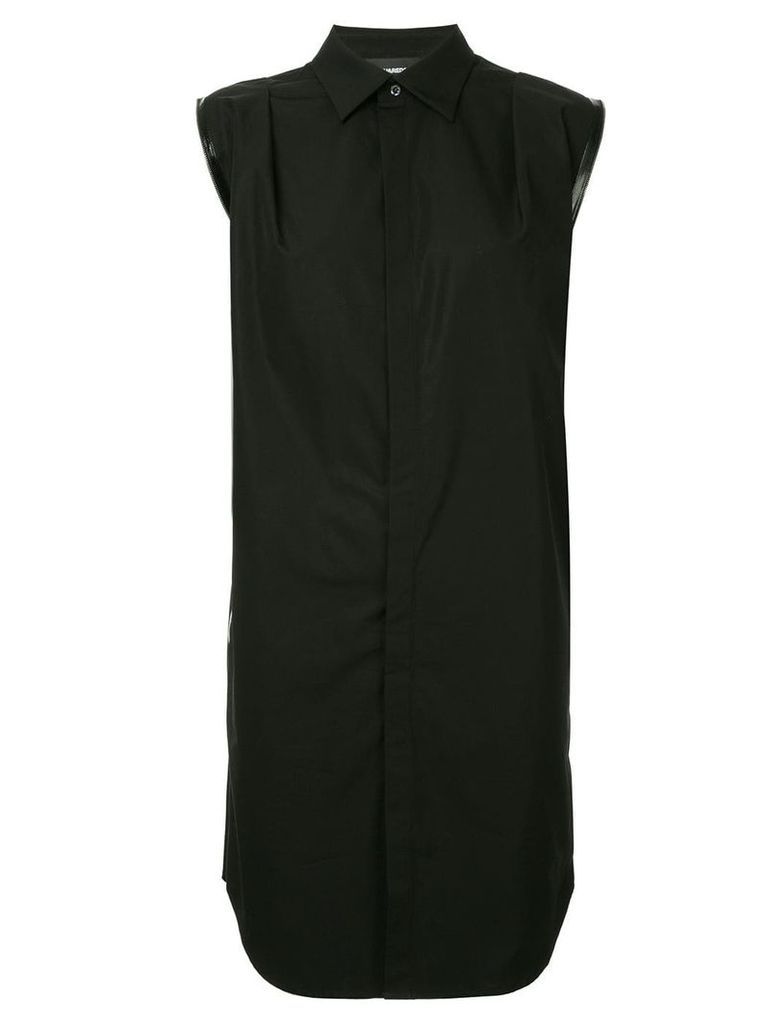 Dsquared2 sleeveless shirt dress - Black