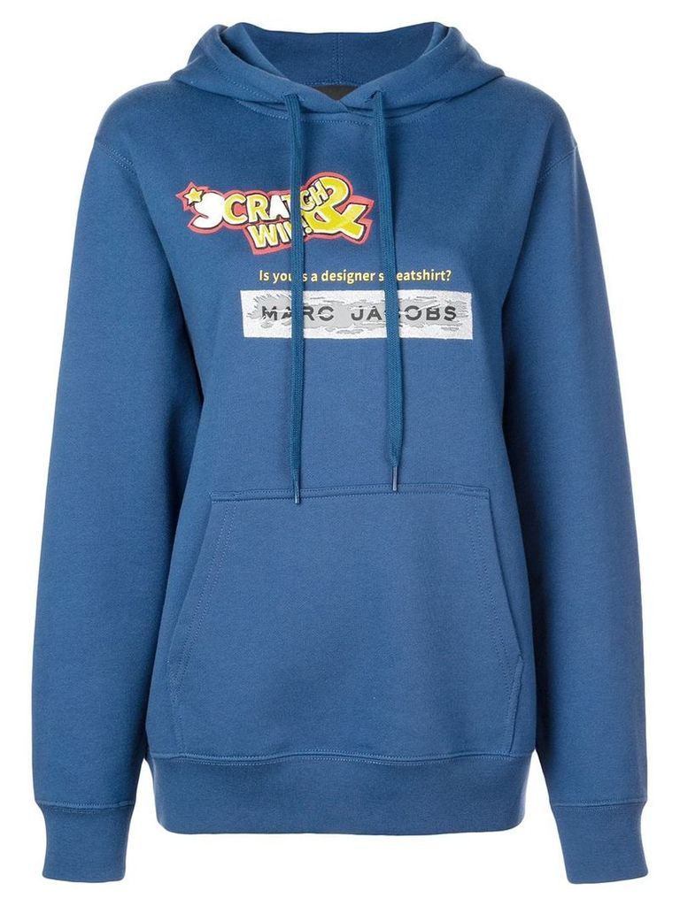 Marc Jacobs Scratch & Win hoodie - Blue