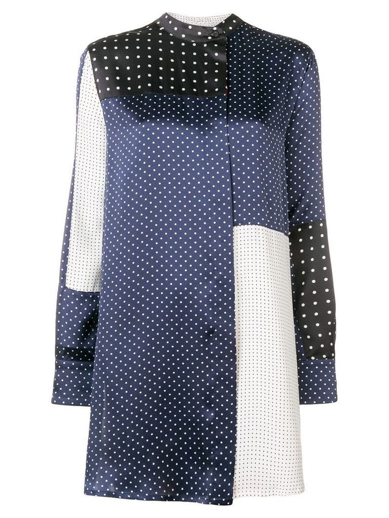 Sportmax polka dot pattern blouse - Blue