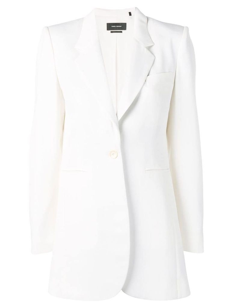 Isabel Marant classic fitted blazer - White