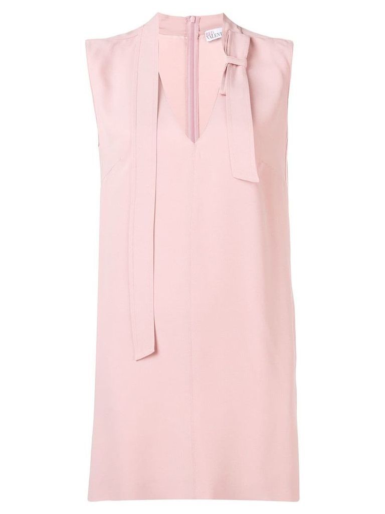 Red Valentino bow detail top - PINK